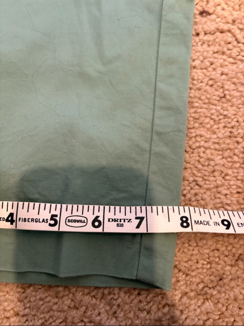 NWOT LOFT Mint Green Casual Pants, size 12 - Picture 10 of 10